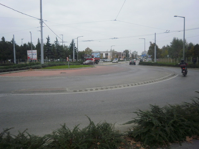 Szeged Vásárhelyi Pál utca körforgalom